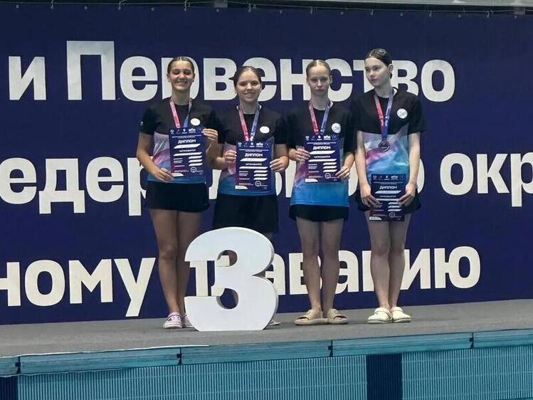 Пензенские синхронистки впервые поднялись на подиум чемпионата ПФО