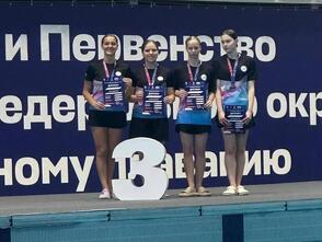 Пензенские синхронистки впервые поднялись на подиум чемпионата ПФО
